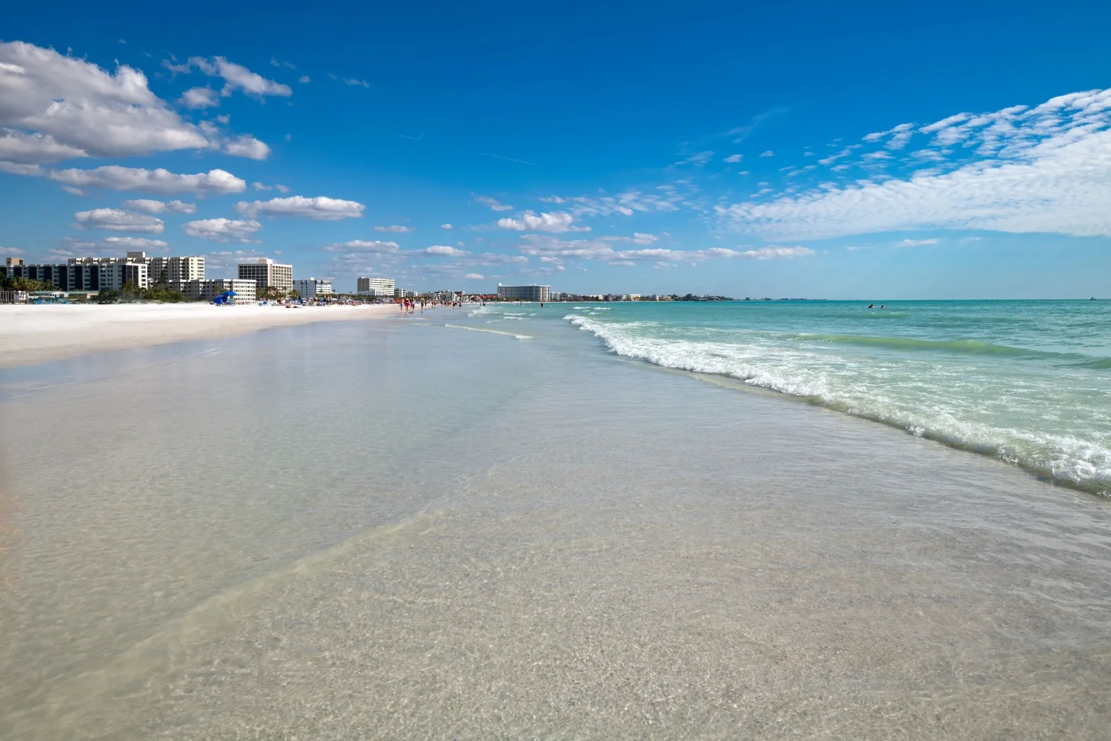 Sarasota Gulf Coast beach scene representing the Sarasota lifestyle