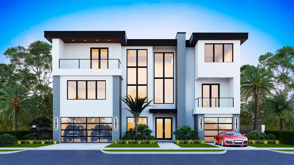 Rendering of the to-be-built home at 1013 Symphony Isles Boulevard, Apollo Beach, by Schmidt Luxury Homes