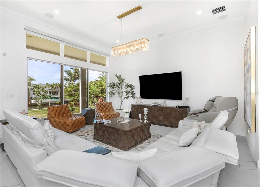 Family room open to the kitchen at 1016 Signet Drive