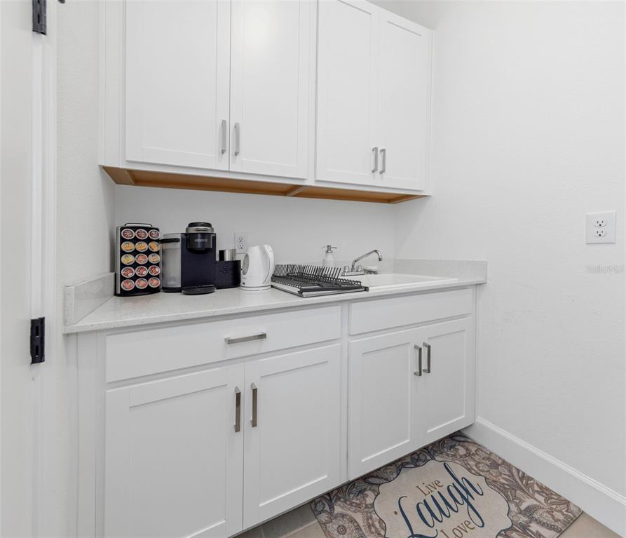Upstairs kitchenette for multigenerational living at 1016 Signet Drive