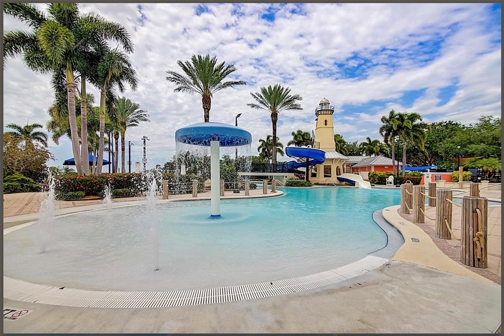 MiraBay community resort pool, Apollo Beach