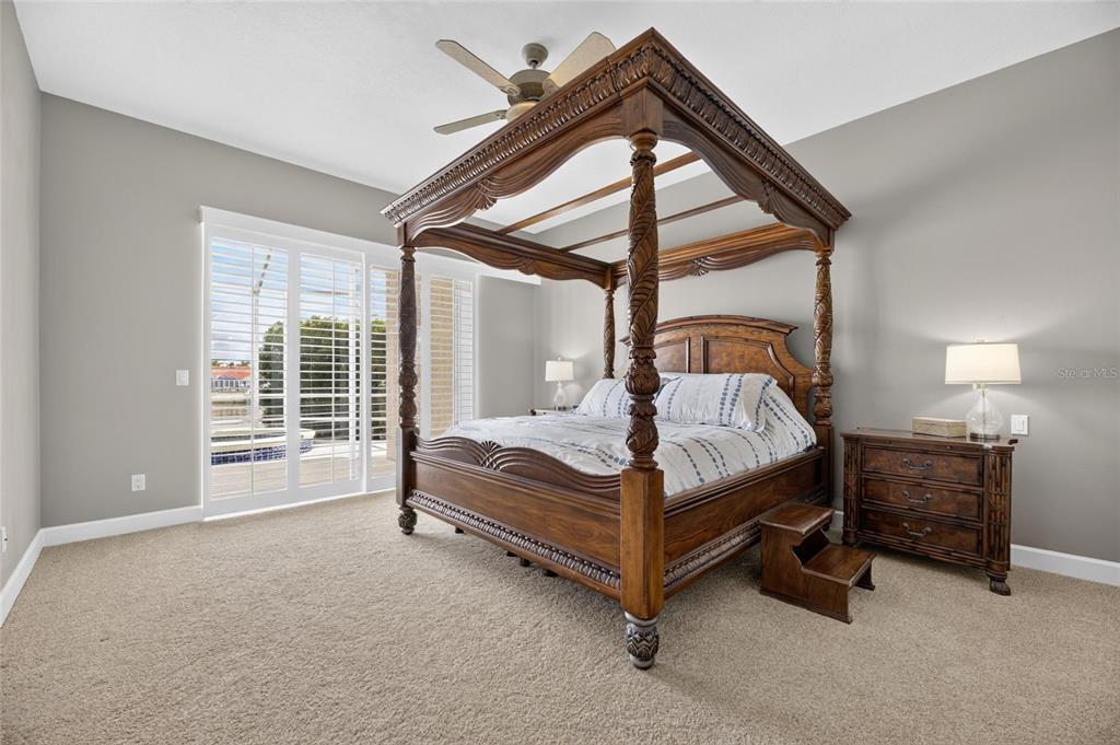 Main-floor primary bedroom