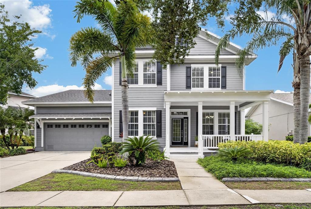 Front of 435 Manns Harbor Drive with front porch