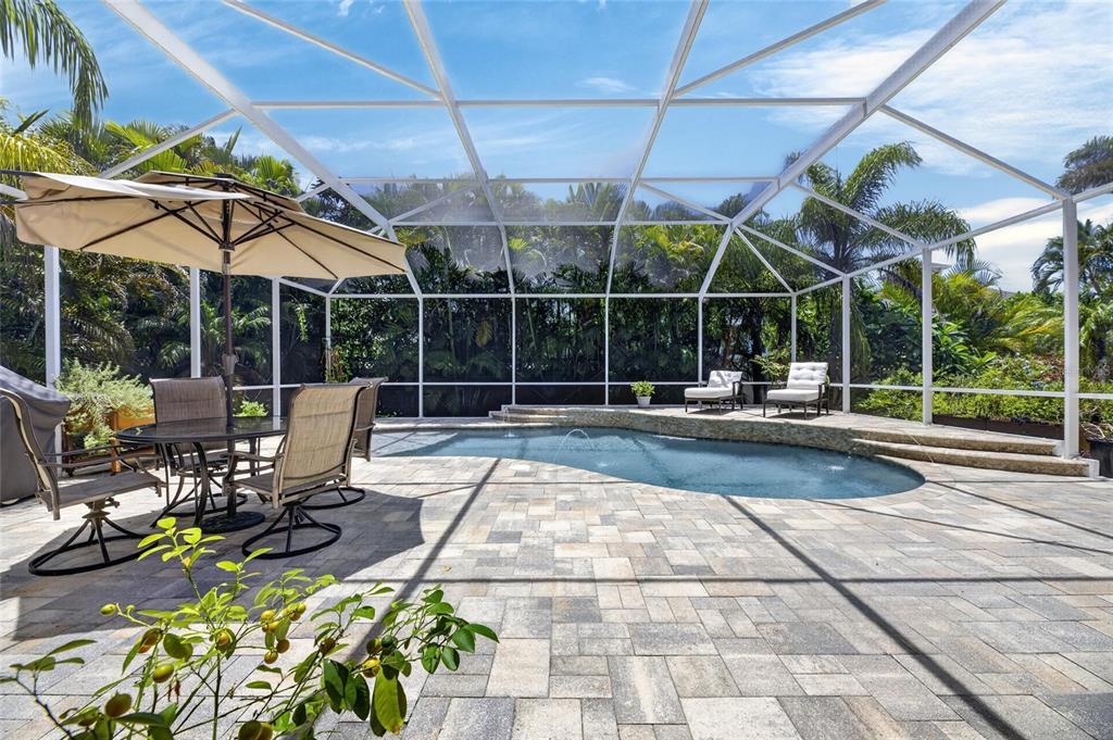 Screened lanai and pool
