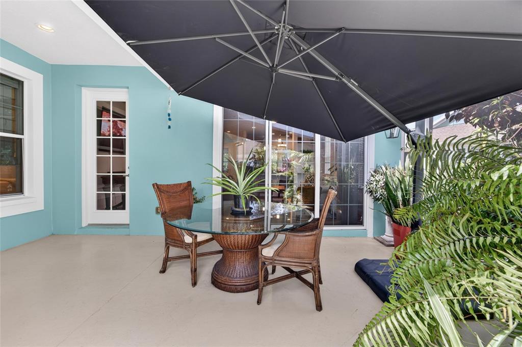 21 by 20 screened rear lanai