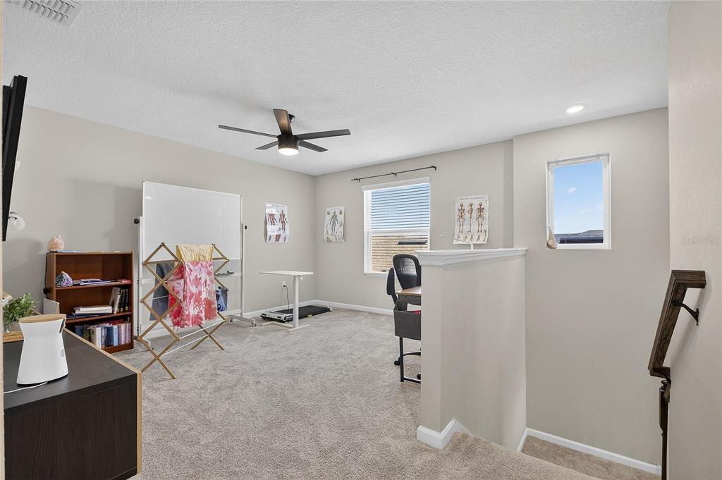 Upstairs family room