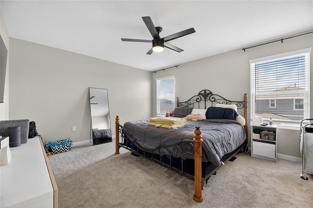 Upstairs primary suite