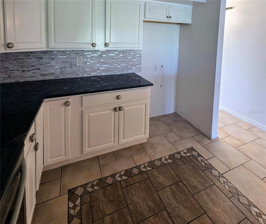 Kitchen with stainless appliances