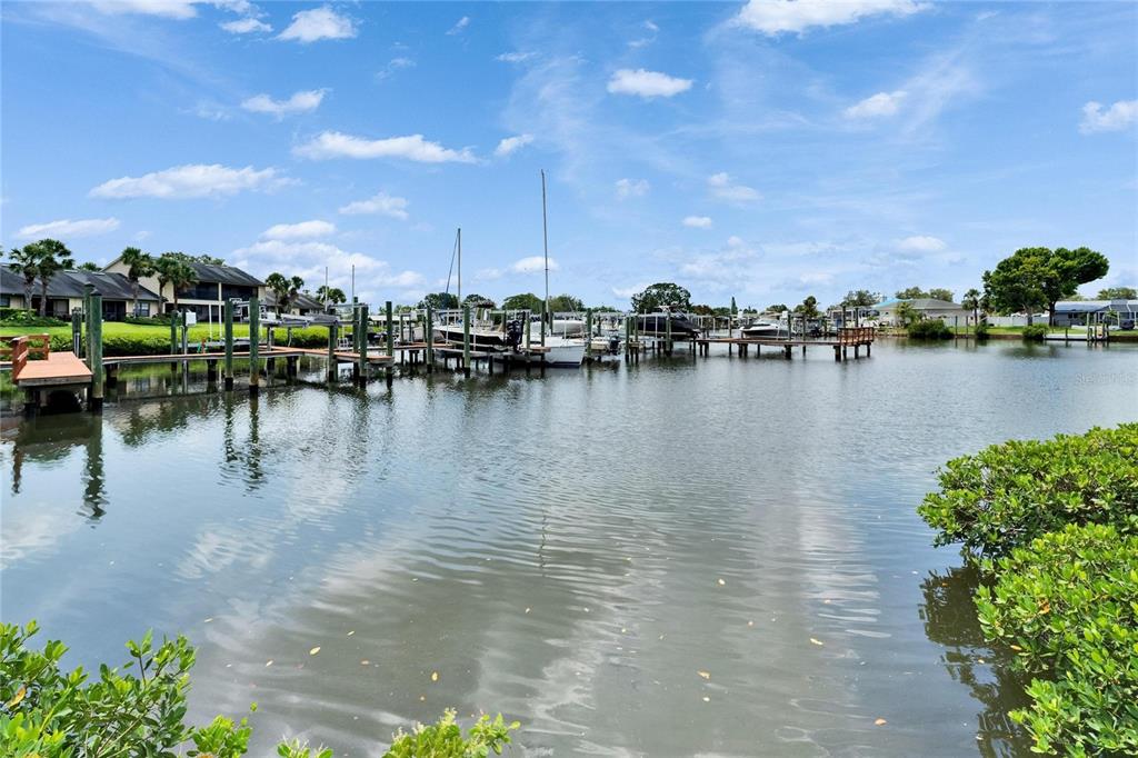 Flamingo Canal and boat slips