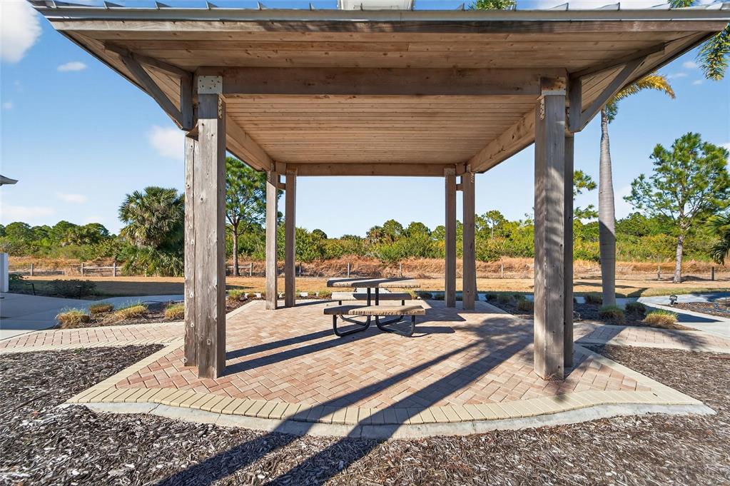 Gazebo in the neighborhood mew
