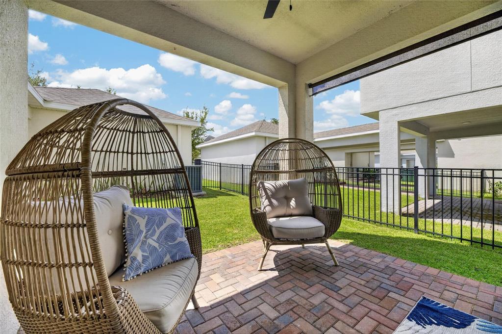 Covered front porch