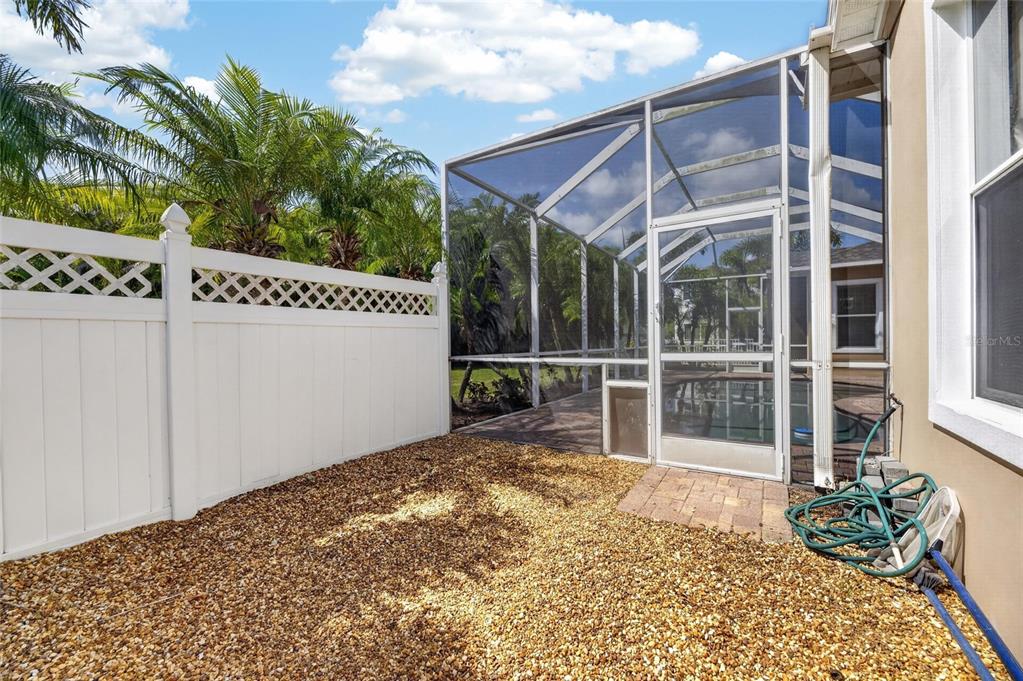 Screened pool and lanai
