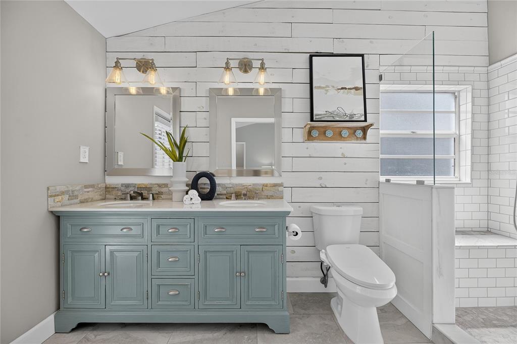 Updated bathroom