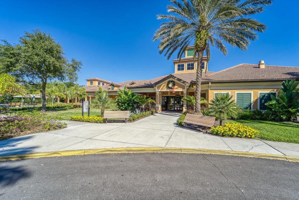 The Wellspring Club clubhouse at Del Webb Southshore Falls, Apollo Beach