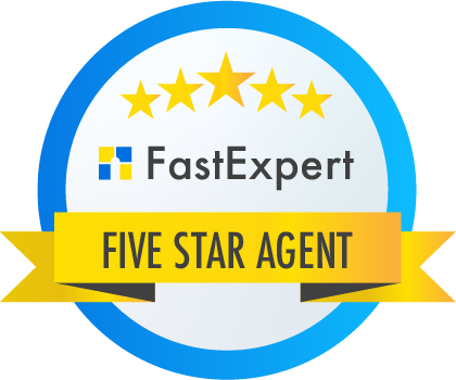 FastExpert Five Star Agent badge