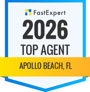 FastExpert 2026 Top Agent badge for Apollo Beach, Florida