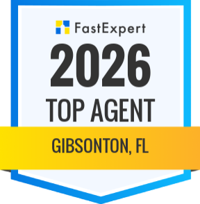 FastExpert 2026 Top Agent badge for Gibsonton, Florida